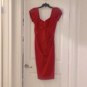 Stop staring red Wiggle dress